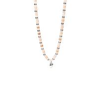 Purelei® Seafoam - Collar de perlas de acero inoxidable con colgante de concha de acero inoxidable en oro, plata u oro rosa, 40 - 45 cm - Cuarcita-jade & acero inoxidable - Diseño veraniego, Länge: 40