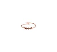 Purelei Shade Anxiety Anillo Fidget New Generation de acero inoxidable duradero para mujer, resistente al agua, tamaños ajustables, joyería para mujer, S/M, Acero inoxidable, Sin piedra preciosa