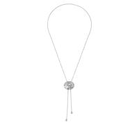 Purelei Shell Drop - Cadena impermeable y ajustable | Cadena de acero inoxidable con colgante deslizante en forma de concha | chapado en oro de 14 K/18 K | Elegante aspecto gota con vibraciones Aloha
