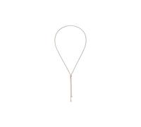 Purelei® Shooting Star - Cadena ajustable de acero inoxidable con circonitas, color dorado, plateado o oro rosa, longitud hasta 70 cm, Länge: bis 70 cm, Acero inoxidable, Abulón
