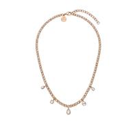 Purelei Soft Shine - Collar impermeable para mujer, 40 - 45 cm | Acero inoxidable chapado en oro de 14 quilates, plata, acero inoxidable chapado en oro rosa de 18 quilates, ajustable, oro