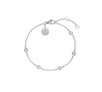 Purelei Spotlight Pulsera (Plata) - Pulsera de acero inoxidable duradero - Pulsera resistente al agua - Longitud ajustable de 16 a 19 cm - Bisutería para un look individual