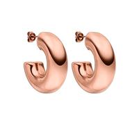 PURELEI® Stellar Glow - Pendientes de acero inoxidable para mujer, resistentes al agua, 3,1 cm de diámetro, joyas de moda para un aspecto personalizado, 3,1 cm, Acero inoxidable, Sin piedra preciosa
