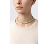PURELEI Sundial Shell Jade Kette Silver Talla: OS | Collares Outlet | Mujer | Gris