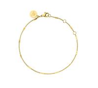 Purelei® Surprise - Pulsera para mujer (oro, plata, oro rosa), resistente al agua, pulsera elegante y sencilla de acero inoxidable, regalo para mujeres, 17-20,5 cm de longitud ajustable, 17