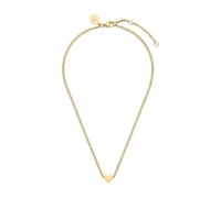 Purelei Tiny Heart - Collar para mujer, oro rosa, 40-45 cm, Eine Grösse, Acero inoxidable, Abalone