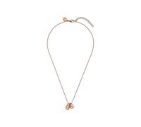 Purelei TropiGlow - Colgante de dos gotas, resistente al agua y ajustable, acero inoxidable, chapado en oro de 14 quilates, chapado en oro rosa de 18 quilates o plata, Länge: 40-44 cm, Acero