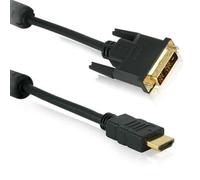 Purelink anschlusskabel, hdmi st./dvi-d 18+1 full hd, mit ferrit, 1,0m