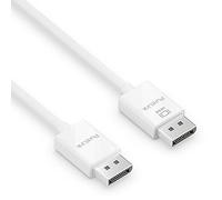 PureLink Cable DisplayPort 1.3 4K Ultra HD 60 Hz, ancho de banda de 21,6 GB/s, contactos dorados, 2 m, color blanco
