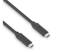PureLink cable USB-C a USB-C, USB 3.1 Gen 2 con transferencia de datos a 10 GB/s, negro, 1,50 m