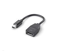 PureLink de Mini DisplayPort a DisplayPort Adaptador, 4K Ultra HD 60Hz, 21,6GB/s de Ancho de Banda, Conectores chapados en Oro, 0,15m, Negro