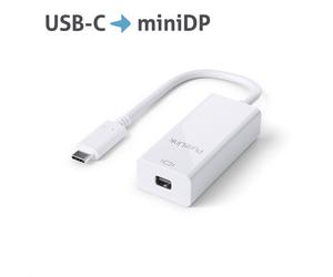 Purelink IS210 Adaptador USB-C a mini DisplayPort 4k 0,10m blanco