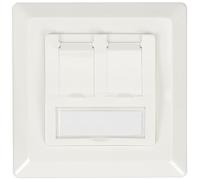 PureLink MCA210 - Keystone Caja de Conexiones de Red Cat 6A (Red blindada Ethernet de 10 GB, 1 Caja de Conexiones), Blanco