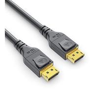 Purelink pi5010 cable displayport 1.4, 8k, 4320p, (conector displayport en conector displayport), 2,00m, negro.