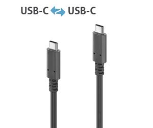 Purelink USB-C Cable 3.2 con E-Marker 0.5m negro