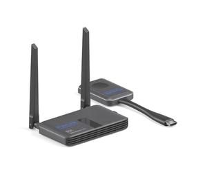 PureLink® Wireless-HDMI Set, transmisión inalámbrica HDMI, Full HD, 1080p, transmisión sin comprimir a una Distancia de hasta 30 Metros, Juego de dongle transmisor y Receptor, Negro