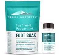 Purely Northwest-Tea Oil Poot Foot & Reading Oil Set- para uas daadas atletas pies malolientes y callos de pie- hecho en los EE. UU.