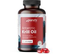 Purely Nutrition Aceite de Krill - 120 cápsulas blandas Purely Nutrition