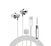 PUREMIC Auriculares con cable con micrófono, auriculares Bluetooth con cable, auriculares estéreo de alta fidelidad, auriculares USB C para transmisión en vivo, canto, grabación vocal, escucha, juegos