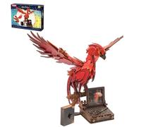 PUREMIND Harry Potter Fawkes Puzzle 3D de Madera, maqueta de Fénix, Kit DIY | Licencia oficial, regalo Harry Potter, accesorios mágicos, base secreta, montaje manual, maqueta Fénix, decoración de vitrina