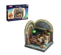 PUREMIND Harry Potter Licencia Oficial Aula de Pociones Rompecabezas 3D de Madera - Maqueta en Madera para Adultos con Detalles Móviles, Artesanía DIY Coleccionable
