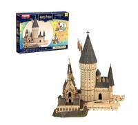 PUREMIND Harry Potter Puzzle 3D de Madera Oficial - Gran Comedor de Hogwarts Maqueta para Adultos con Luces, Música y Escalera Móvil - Castillo Mágico DIY Coleccionable
