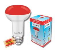 Puremind Luz Roja Nocturna Melatonina E27 Bombilla para Dormir para bebe y adultos Terapia Luz Roja Tecnologia Flicker Free + 0% Azul + Rosca Estandar + Mejora del Ritmo de Descanso