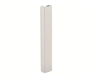 PureMounts® Canaleta de cableado para escritorios, fijación magnética, blanco