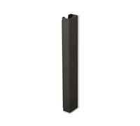 PureMounts® Canaleta de cableado para escritorios, fijación magnética, negro