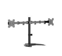 PureMounts Dual Monitorhalterung 17-32 Zoll VESA 75/100 höhenverstellbar