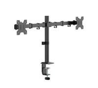 PureMounts Dual Monitorhalterung 17-32 Zoll VESA 75/100 höhenverstellbar