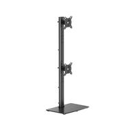 PureMounts Dual Monitorhalterung 17-32 Zoll VESA 75/100 höhenverstellbar