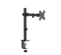 PureMounts Monitorhalterung 17-32 Zoll Schwenkarm VESA 75/100 Schwarz