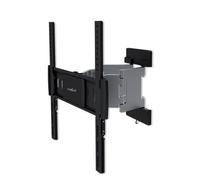 PureMounts MOTION-52 Soporte de pared para TV con 66-132cm (26-52"), VESA 400x400, inclinable: +/-15°, orientable +/-45°, Distancia de la pared: 34-268mm, carga max: 25kg, negro
