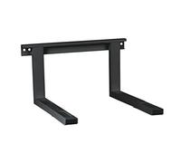 PureMounts MWH-01 Soporte universal / de microondas para montaje en pared Brazos de extensión ajustables en longitud (385-535 mm), ancho de la pluma: 43 cm, capacidad de carga: Máx. 35,0 kg, negro