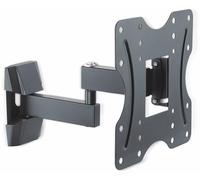 PureMounts FM11-200 Soporte de pared para TV con 58-107cm (23-42"), VESA: 200x200, inclinable: 3°/-10°, orientable +/-90°, Distancia de la pared: 56-300mm, carga max: 30kg, negro