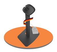 PureMounts® Soporte de Altavoz Ajustable en Altura para SONOS One®, SONOS One SL®, Capacidad de Carga de 3 kg, Distancia a la Pared de 25 cm, Acero y Aluminio, Negro