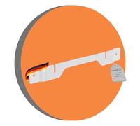 PureMounts® Soporte de Pared para Altavoz para Sonos® Ray, Capacidad de Carga de hasta 2 kg, Blanco