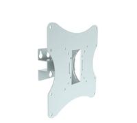 PureMounts Soporte de Pared para TV, Universal Giratorio e inclinable para televisores Planos y curvos de 10-37 Pulgadas y monitores de hasta 30 kg, VESA máx. 200x200 mm, Blanco