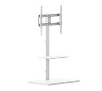PureMounts Soporte de TV, Soporte, Soporte de TV Universal para 32-65 Pulgadas Samsung, LG, Philips, Panasonic y Muchos más, MAX. Vesa 400x400 & 35 kg, Blanco