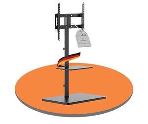 PureMounts Soporte de TV, Soporte, Soporte de TV Universal para 32-65 Pulgadas Samsung, LG, Philips, Panasonic y Muchos más, MAX. Vesa 400x400 & 35 kg, Negro