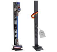 PureMounts, Soporte para aspiradora Compatible con Dyson V6 Pro, V7, V8, Cyclone Fluffy, V10 Total Clean, Torque Drive y V11 Animal, V12 Slim, V15 Detect Absolute, Gen5 Negro