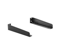 PureMounts soporte para microondas, soporte de pared, soporte universal para microondas y hornos de hasta 30 kg, soporte para microondas de pared, negro