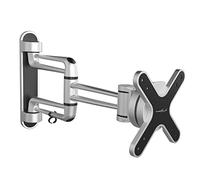 PureMounts STYLE-23C Soporte de pared para TV con 33-69cm (13-27"), VESA: 100x100, inclinable: +/-15°, orientable +/-30°, Distancia de la pared: 97-423mm, carga max: 15kg, negro