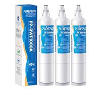 PUREPLUS 5231JA2006A Filtro de agua para refrigerador, compatible con LG LT600P, 5231JA2006B, 5231JA2006E, 5231JA2006F, Kenmore 469990, 46-9990, 9990, R-9990, RWF1000A, LFX25961AL, DWF-10 (3 unidades)