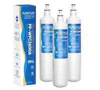 PUREPLUS Filtro de agua de repuesto para filtro de agua Sub-Zero 4204490, 4290510, 3 unidades