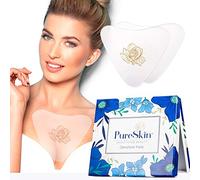 PureSkin - Almohadillas antiarrugas para el pecho, 4 unidades, almohadillas antiarrugas para el pecho, parches de silicona para arrugas, arrugas en el pecho por dormir de lado, arrugas en el pecho,