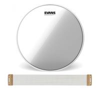 PureSound Custom Series Snare Wire 20 Strand & Evans Hazy 300 14