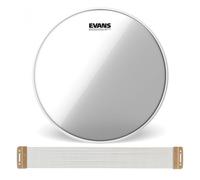 PureSound Custom Series Snare Wire 24 Strand & Evans Hazy 300 14