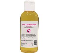Purespa Aceite de Masaje con Aroma Vegetal - Masaje 100% Relajante y Exótico Natural (Loto, 100 ml)